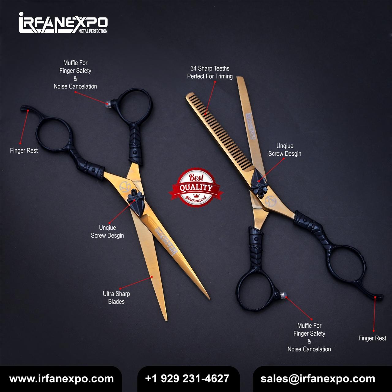 Professional Hair Cutting Scissors Set