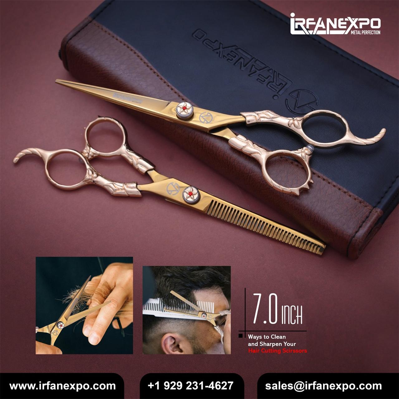IRFANEXPO Professional Hair Cutting Shears Set